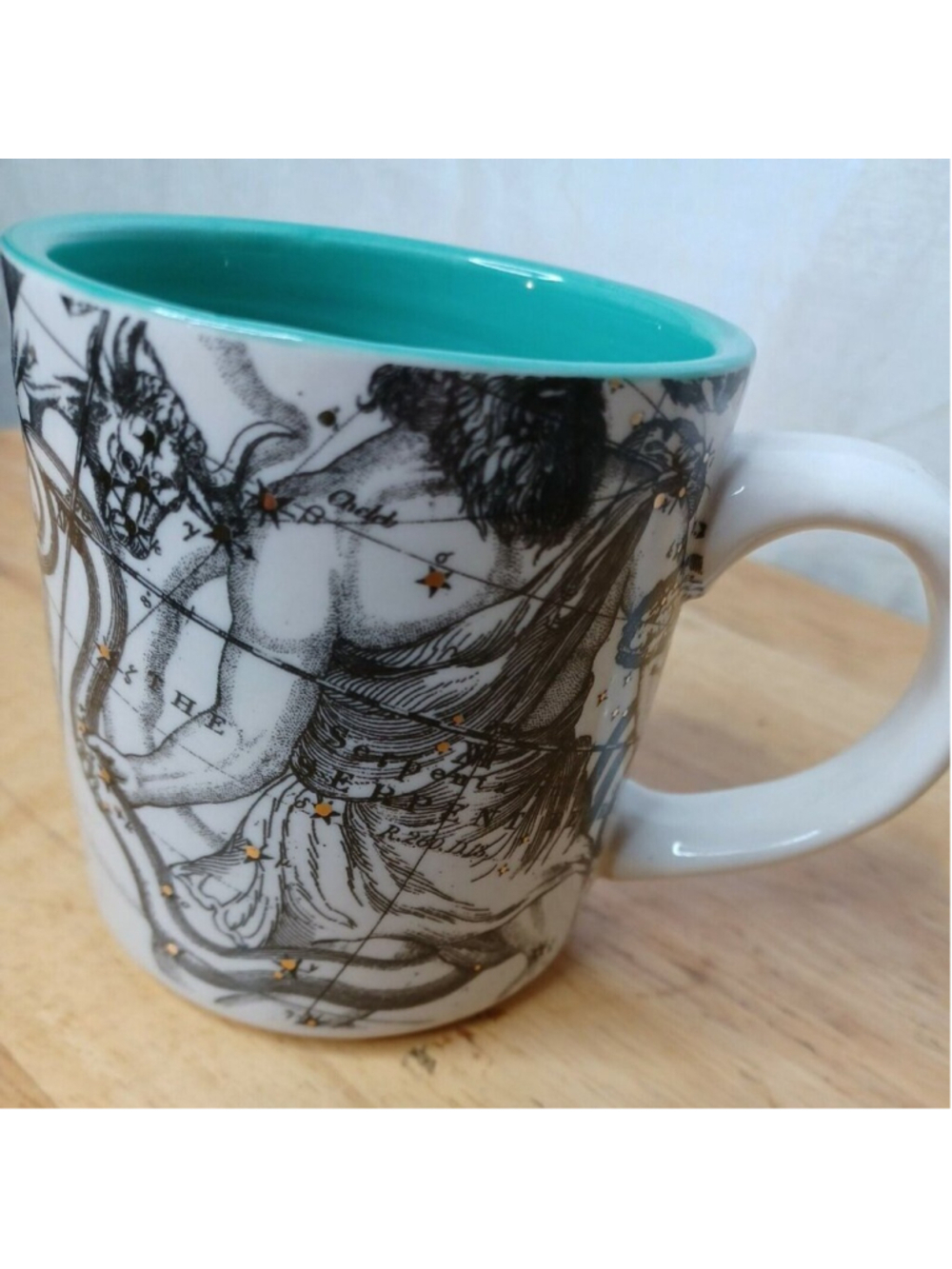 Anthropologie Salt and Earth Ceramic Mug Scorpio Astrology Constellation Mug...